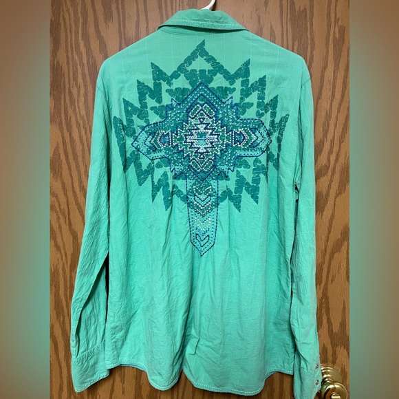 Cowgirl up button up - Picture 2 of 3